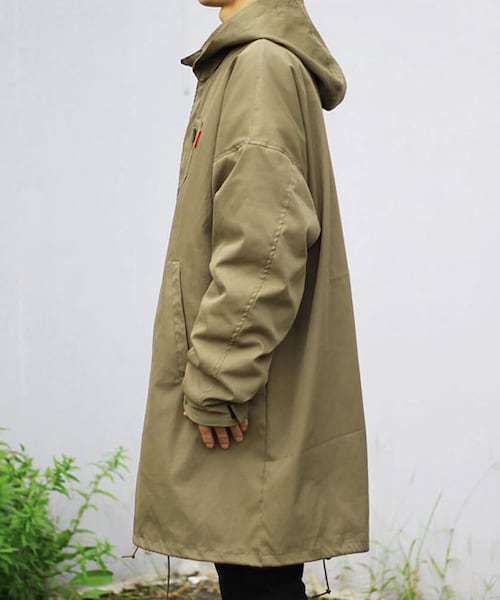 Leyline（レイライン）の「M-65 city mods coat｜Khaki（モッズコート・レディース・グリーン・Free）」の5枚目の写真