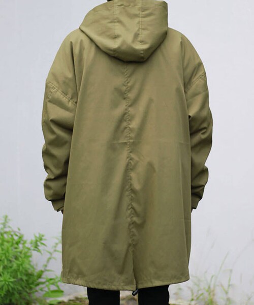 Leyline（レイライン）の「M-65 city mods coat｜Khaki（モッズコート・レディース・グリーン・Free）」の6枚目の写真