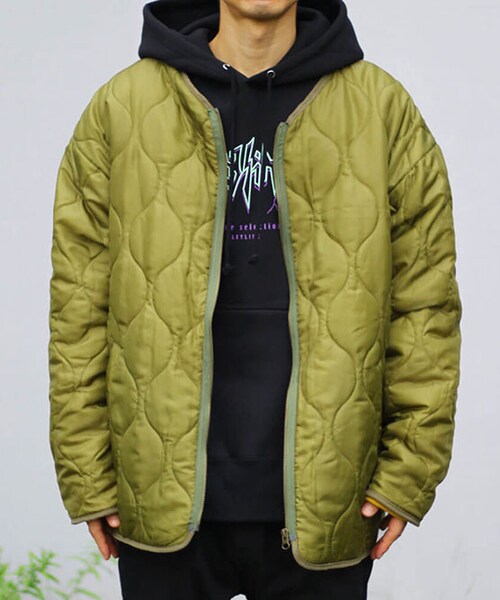 Leyline（レイライン）の「M-65 city mods coat｜Khaki（モッズコート・レディース・グリーン・Free）」の10枚目の写真