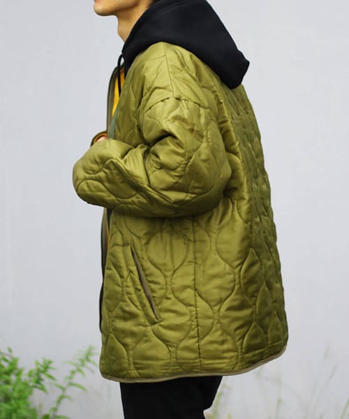 Leyline（レイライン）の「M-65 city mods coat｜Khaki（モッズコート・レディース・グリーン・Free）」の11枚目の写真