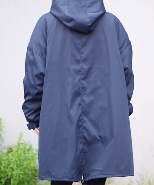 Leyline（レイライン）の「M-65 city mods coat｜Navy（モッズコート・レディース・ブルー・Free）」の6枚目の写真