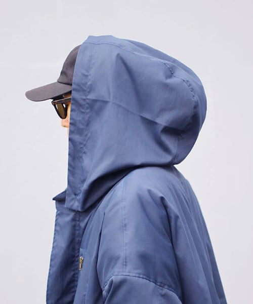 Leyline（レイライン）の「M-65 city mods coat｜Navy（モッズコート・レディース・ブルー・Free）」の7枚目の写真