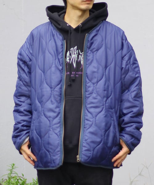 Leyline（レイライン）の「M-65 city mods coat｜Navy（モッズコート・レディース・ブルー・Free）」の10枚目の写真