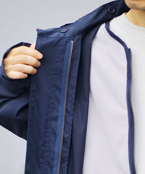 Leyline（レイライン）の「M-65 city mods coat｜Navy（モッズコート・レディース・ブルー・Free）」の13枚目の写真