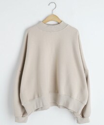 DHOLIC | 裏起毛ハーフネックスウェット(スウェット)