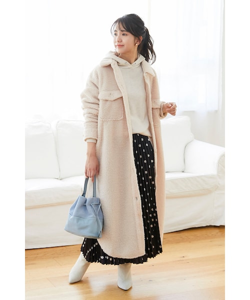 VICKY（ビッキー）の「《手洗い可能》CPOボアロングコート（）」 - WEAR