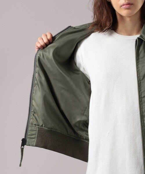 AVIREX（アヴィレックス）の「CWU 36P VX-31（ジャケット/アウター・メンズ・BLACK/SAGE・M, L, XL, XXL, F）」の8枚目の写真