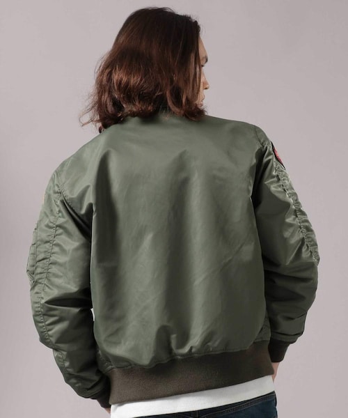 AVIREX（アヴィレックス）の「CWU 36P VX-31（ジャケット/アウター・メンズ・BLACK/SAGE・M, L, XL, XXL, F）」の4枚目の写真