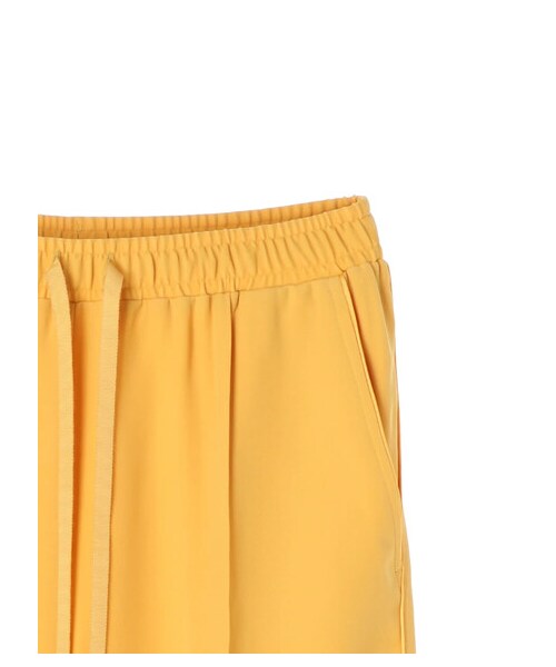 GARAGE OF GOOD CLOTHING（ガレージオブグッドクロージング）の「ドロストストレートパンツ（パンツ・ブラック/イエロー/カーキ・F）」の4枚目の写真