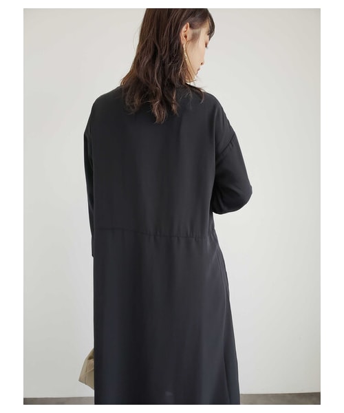 Green　Parks（グリーンパークス）の「【Special Price】・ELENCARE DUE チャイナワンピース（ワンピース/ドレス・ブラック/ベージュ/テラコッタ・F）」の7枚目の写真