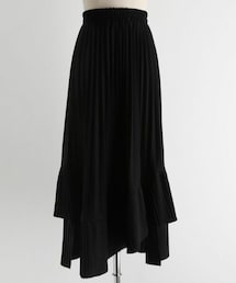 DHOLIC | アンバランスヘムプリーツスカート(スカート)