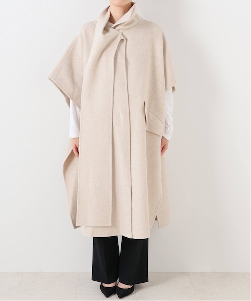 VSLE ヴィスル WOOL MUFFLER HANDMADE コート ポンチョ VSLE ヴィスル WOOL MUFFLER HANDMADE コート ポンチョ
