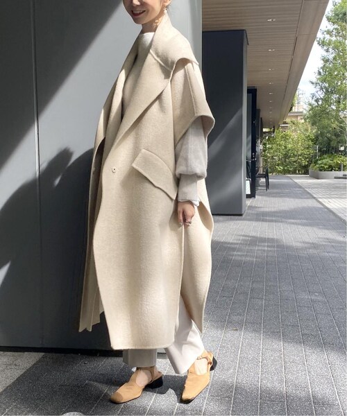 VSLE ヴィスル WOOL MUFFLER HANDMADE コート ポンチョ VSLE ヴィスル WOOL MUFFLER HANDMADE コート ポンチョ 【公式通販】