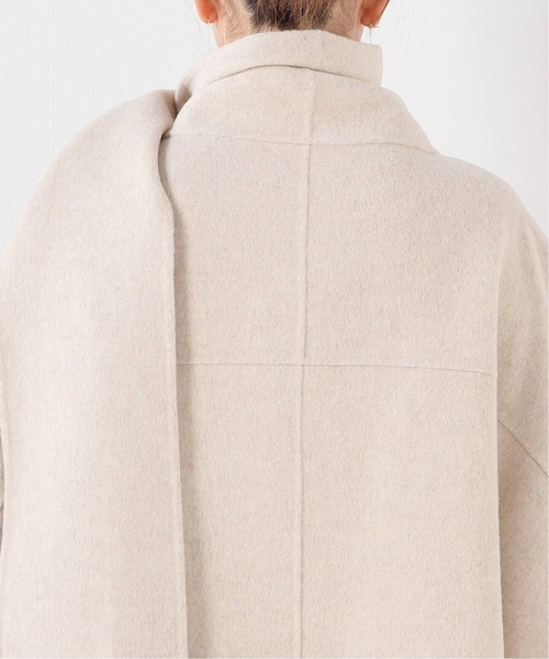 VSLE・WOOL MUFFLER HANDMADE COAT 試着のみ　コート RECTO】 HANDMADE MUFFLER COAT (RECTO/コート) 121952702【BUYMA】