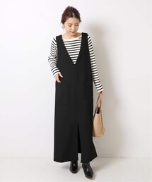 Spick & Span（スピックアンドスパン）の「≪追加予約≫ダブルクロスVネック ワンピース4◆（その他）」