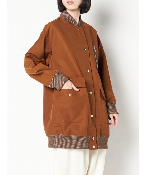 ライチ（ライチ）の「《La SRIC》オーバーサイズリブ襟コート（）」 - WEAR