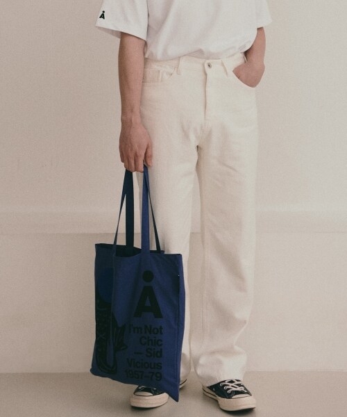 ALAND（エーランド）の「ALAND／NEW FISH ECO BAG（バッグ・レディース・アイボリー(01)/ベージュ(50)/ブルー(88)・ONE SIZE）」の11枚目の写真
