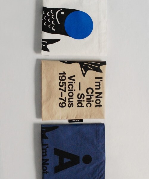 ALAND（エーランド）の「ALAND／NEW FISH ECO BAG（バッグ・レディース・アイボリー(01)/ベージュ(50)/ブルー(88)・ONE SIZE）」の16枚目の写真