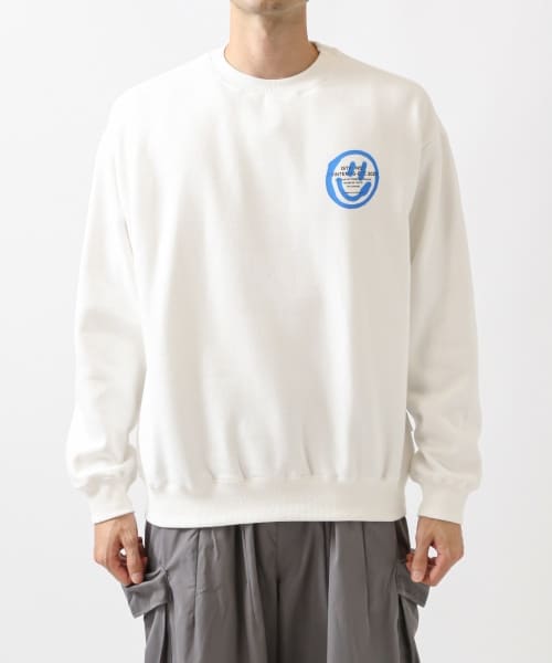 ALAND（エーランド）の「ISTKUNST／スマイルロゴプルオーバー（トップス・ホワイト()/ブラック()/ブルー()）」の10枚目の写真