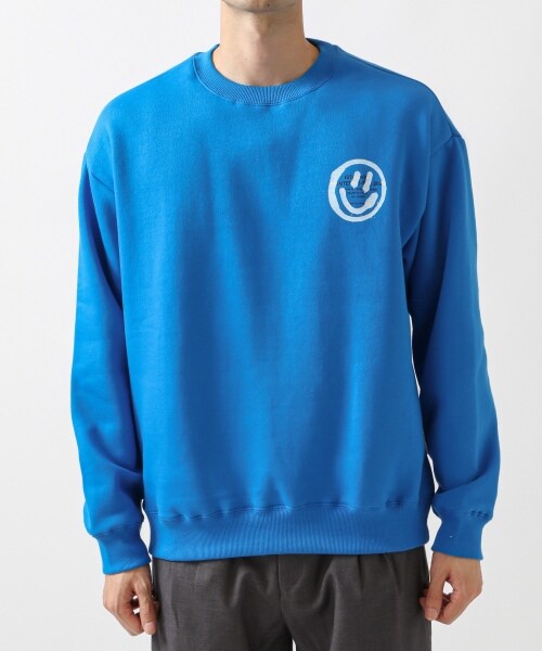 ALAND（エーランド）の「ISTKUNST／スマイルロゴプルオーバー（トップス・ホワイト()/ブラック()/ブルー()）」の12枚目の写真