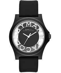 Marc by Marc Jacobs | MARC BY MARC JACOBS 'Henry Skeleton' Silicone Strap Watch, 41mm(アナログ腕時計)