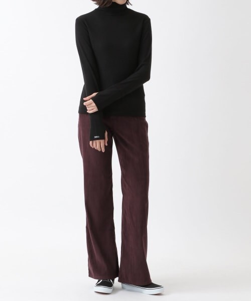 ALAND（エーランド）の「citybreeze／ロゴシンプルタートルネック（トップス・レディース・ホワイト(05)/ブラック(09)/チャコール(19)/カーキ(78)・FREE）」の13枚目の写真