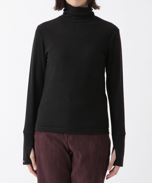 ALAND（エーランド）の「citybreeze／ロゴシンプルタートルネック（トップス・レディース・ホワイト(05)/ブラック(09)/チャコール(19)/カーキ(78)・FREE）」の15枚目の写真