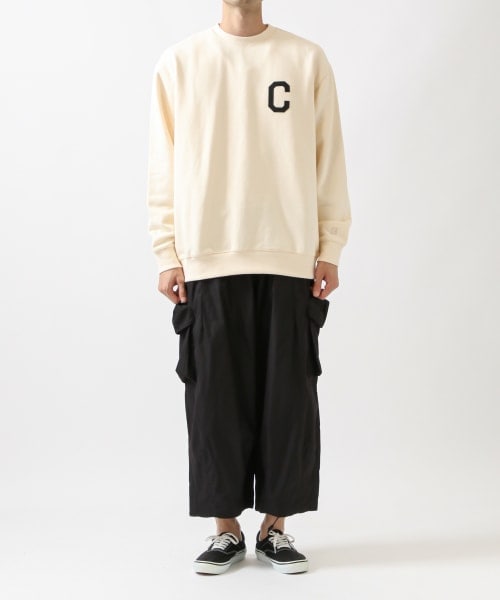 ALAND(エーランド)の「COVERNAT/Cロゴクルーネックプルオーバー(トップス・レディース・アイボリー(08)/ブラック(09)/グレー(15)/レッド(35)/ブラウン(50)/グリーン(75)/ライトブルー(83)・S/M/L/XL)」の19枚目の写真