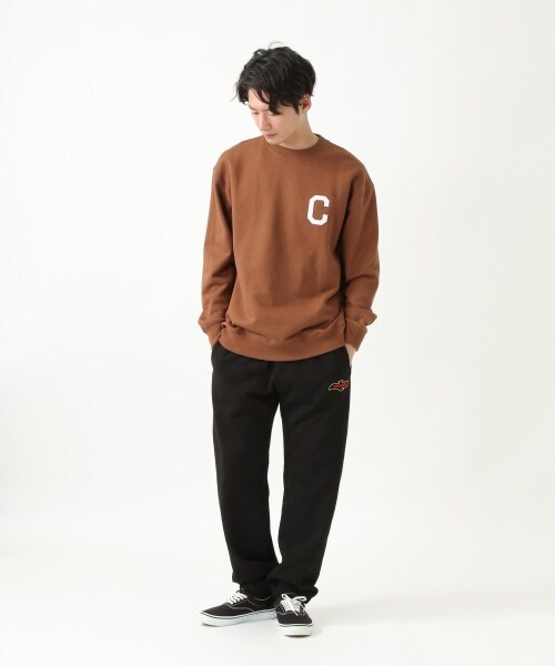 ALAND(エーランド)の「COVERNAT/Cロゴクルーネックプルオーバー(トップス・レディース・アイボリー(08)/ブラック(09)/グレー(15)/レッド(35)/ブラウン(50)/グリーン(75)/ライトブルー(83)・S/M/L/XL)」の15枚目の写真