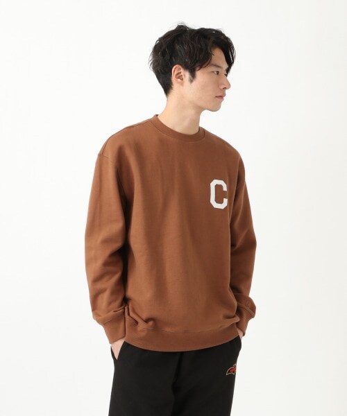 ALAND(エーランド)の「COVERNAT/Cロゴクルーネックプルオーバー(トップス・レディース・アイボリー(08)/ブラック(09)/グレー(15)/レッド(35)/ブラウン(50)/グリーン(75)/ライトブルー(83)・S/M/L/XL)」の5枚目の写真