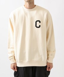 ALAND | COVERNAT/Cロゴクルーネックプルオーバー(トップス)