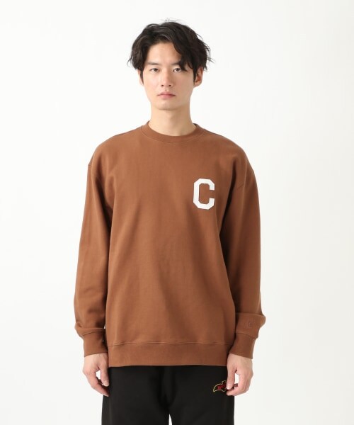 ALAND(エーランド)の「COVERNAT/Cロゴクルーネックプルオーバー(トップス・レディース・アイボリー(08)/ブラック(09)/グレー(15)/レッド(35)/ブラウン(50)/グリーン(75)/ライトブルー(83)・S/M/L/XL)」の17枚目の写真