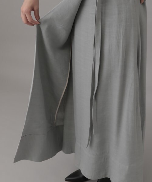 Chaos（カオス）の「セルファーラップスカート（スカート・ブラック/サックス）」の13枚目の写真