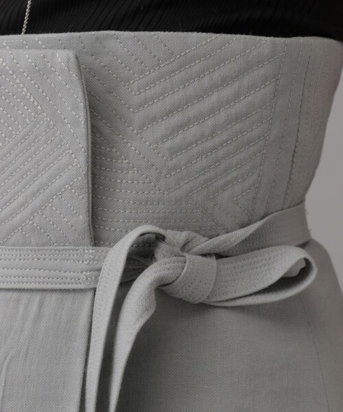 Chaos（カオス）の「セルファーラップスカート（スカート・ブラック/サックス）」の11枚目の写真