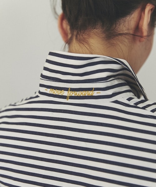 Curensologyカレンソロジー＜&RC＞ビッグシャツストライプ