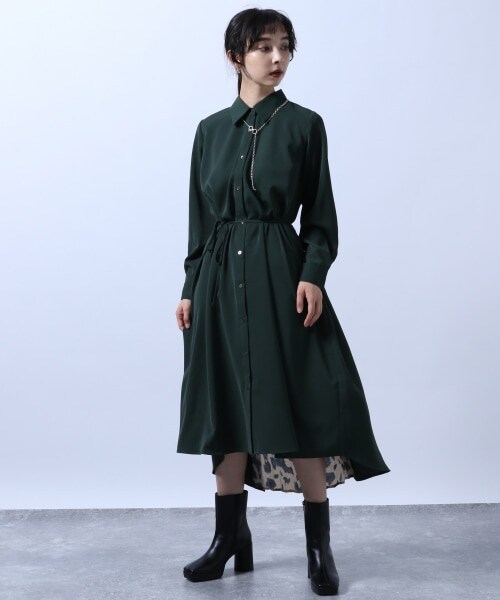 HARE（ハレ）の「バックプリーツガラワンピース（）」 - WEAR