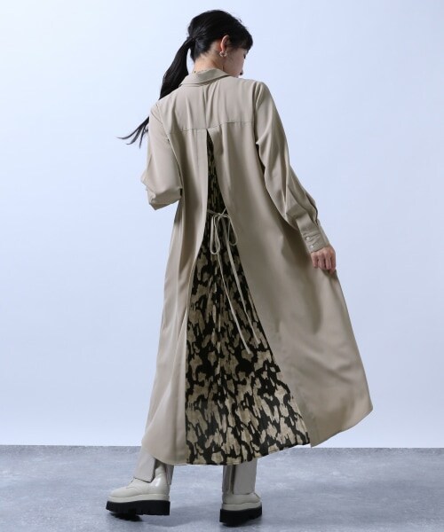 HARE - ☆新品未使用☆HARE バックプリーツマンパ HARE（ハレ）の「バックプリーツガラワンピース（）」 - WEAR