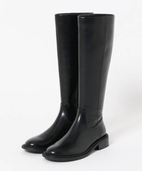 JEANASIS(ジーナシス)の「★インスタライブ紹介★Riding LongBoots【先行予約】(シューズ・ブラック())」の5枚目の写真