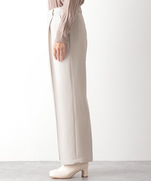 LEPSIM（レプシィム）の「ピンタックカラーパンツ（パンツ・グレージュ/モカ/カーキ/ブルー）」の12枚目の写真