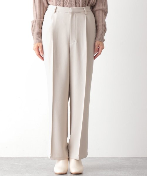 LEPSIM（レプシィム）の「ピンタックカラーパンツ（パンツ・グレージュ/モカ/カーキ/ブルー）」の11枚目の写真