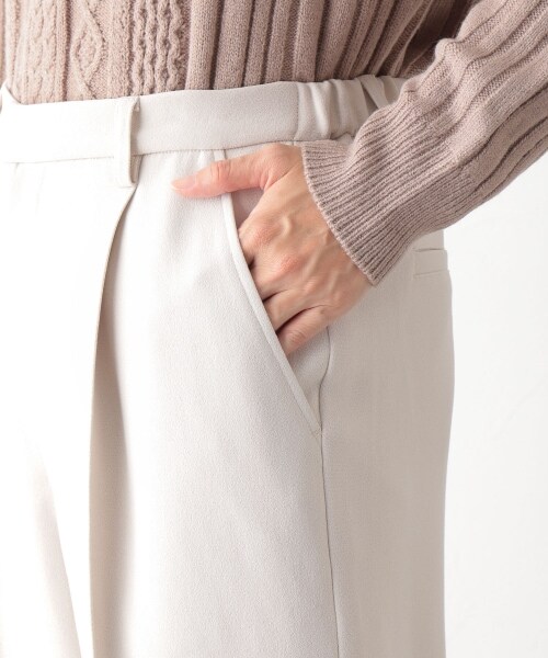 LEPSIM（レプシィム）の「ピンタックカラーパンツ（パンツ・グレージュ/モカ/カーキ/ブルー）」の15枚目の写真