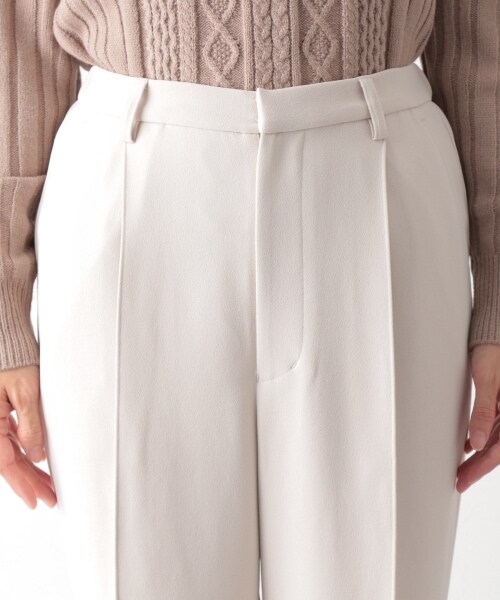 LEPSIM（レプシィム）の「ピンタックカラーパンツ（パンツ・グレージュ/モカ/カーキ/ブルー）」の14枚目の写真