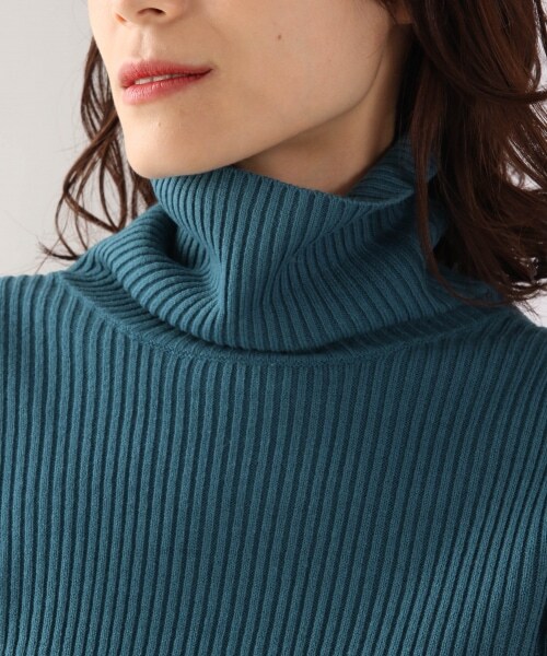 LOWRYS FARM（ローリーズファーム）の「タートルレイヤード２Ｐワンピース（ワンピース/ドレス・アイボリー/ブラウン/ブルー）」の9枚目の写真