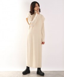 LOWRYS FARM | タートルレイヤード２Ｐワンピース(ワンピース/ドレス)