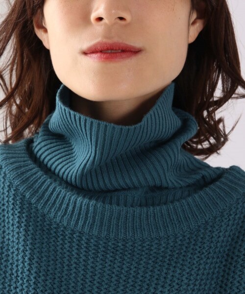 LOWRYS FARM（ローリーズファーム）の「タートルレイヤード２Ｐワンピース（ワンピース/ドレス・アイボリー/ブラウン/ブルー）」の10枚目の写真