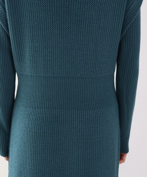 LOWRYS FARM（ローリーズファーム）の「タートルレイヤード２Ｐワンピース（ワンピース/ドレス・アイボリー/ブラウン/ブルー）」の19枚目の写真