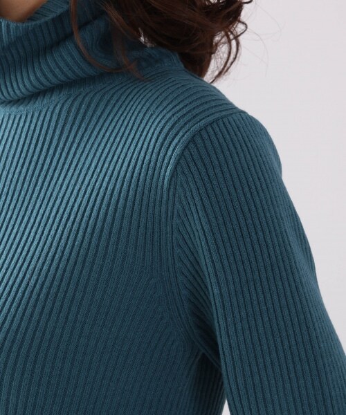 LOWRYS FARM（ローリーズファーム）の「タートルレイヤード２Ｐワンピース（ワンピース/ドレス・アイボリー/ブラウン/ブルー）」の12枚目の写真