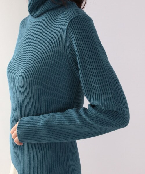 LOWRYS FARM（ローリーズファーム）の「タートルレイヤード２Ｐワンピース（ワンピース/ドレス・アイボリー/ブラウン/ブルー）」の13枚目の写真