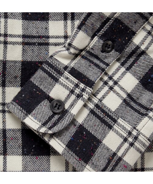 A.P.C.（アーペーセー）の「A.P.C. Cotton and Silk-Blend Flannel Shirt（シャツ/ブラウス・メンズ・Blue・XL/L/XS/S/M）」の5枚目の写真