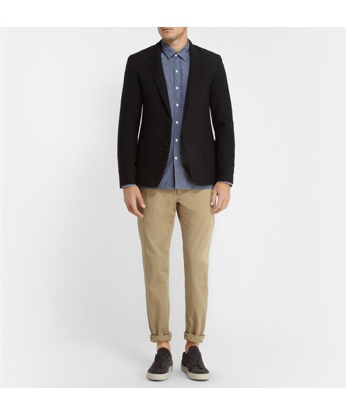 TOMORROWLAND (トゥモローランド)の「Tomorrowland Dungaree Lightweight Cotton Shirt(シャツ/ブラウス・メンズ・Blue・M/L/XL/S)」の2枚目の写真